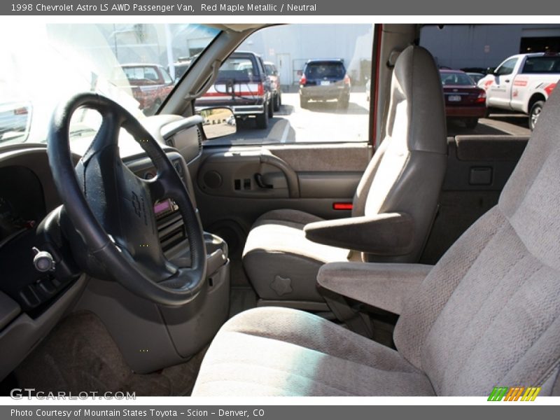 Red Maple Metallic / Neutral 1998 Chevrolet Astro LS AWD Passenger Van