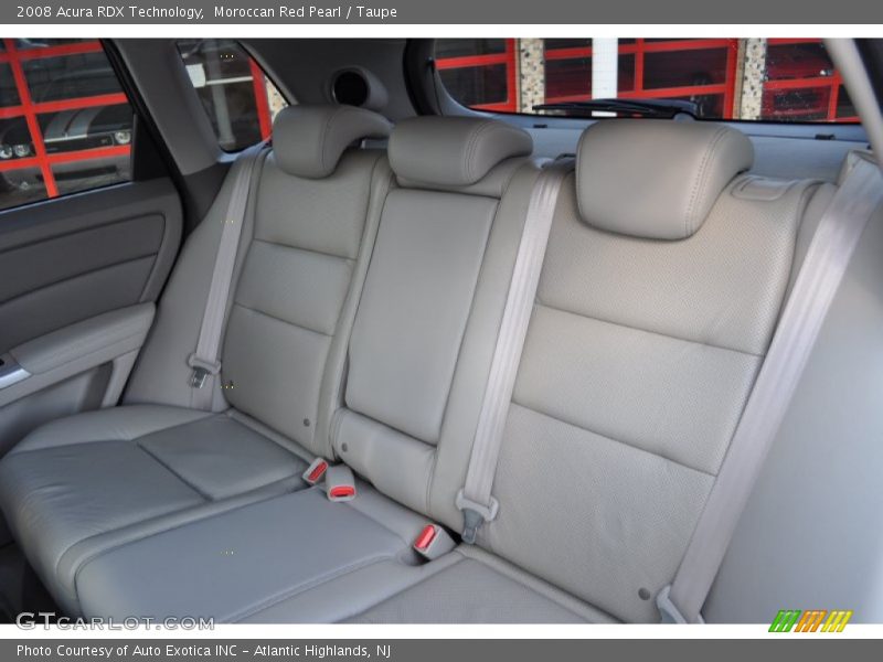 Moroccan Red Pearl / Taupe 2008 Acura RDX Technology