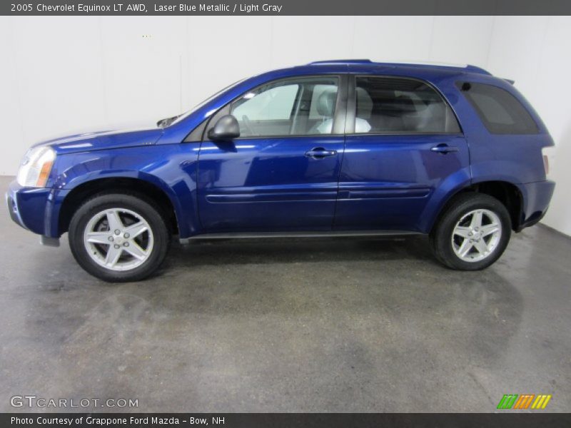 Laser Blue Metallic / Light Gray 2005 Chevrolet Equinox LT AWD