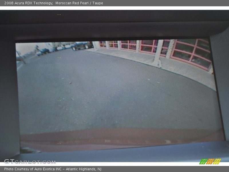 Moroccan Red Pearl / Taupe 2008 Acura RDX Technology