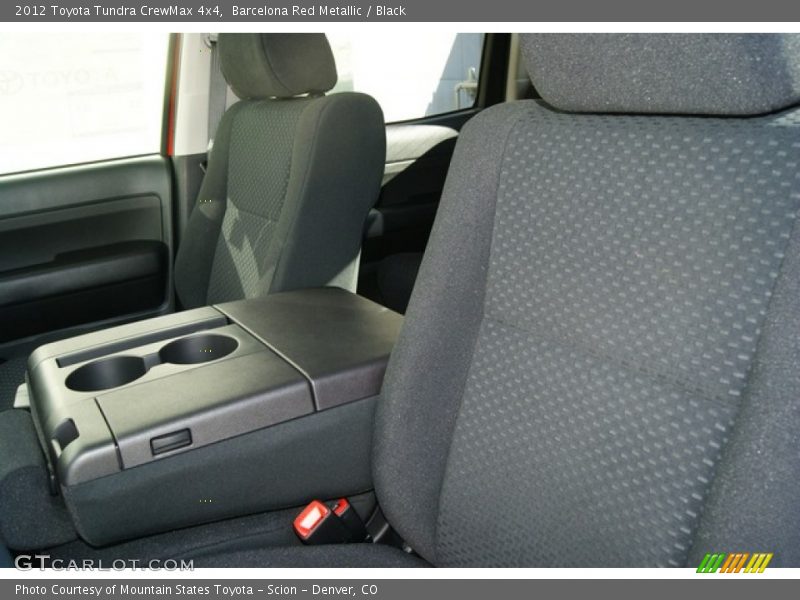 Barcelona Red Metallic / Black 2012 Toyota Tundra CrewMax 4x4