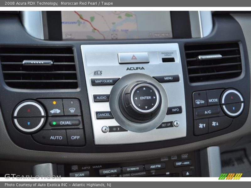 Moroccan Red Pearl / Taupe 2008 Acura RDX Technology