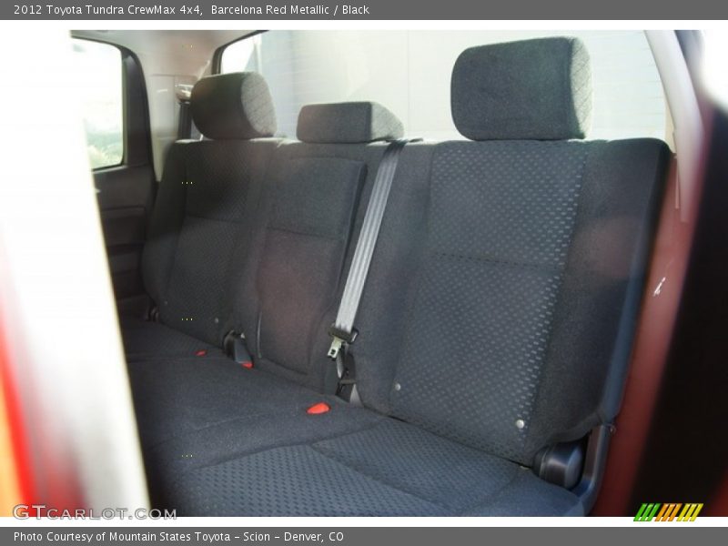 Barcelona Red Metallic / Black 2012 Toyota Tundra CrewMax 4x4