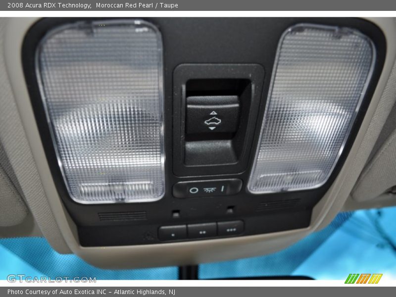 Moroccan Red Pearl / Taupe 2008 Acura RDX Technology