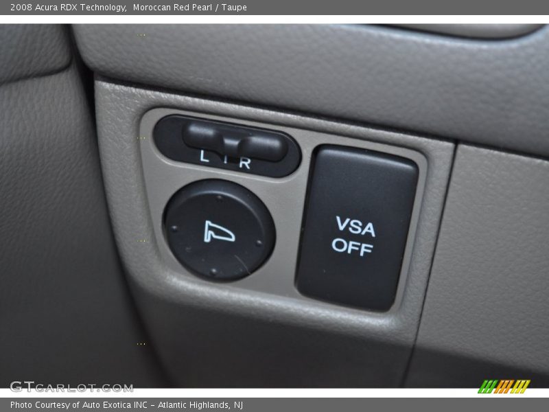 Moroccan Red Pearl / Taupe 2008 Acura RDX Technology
