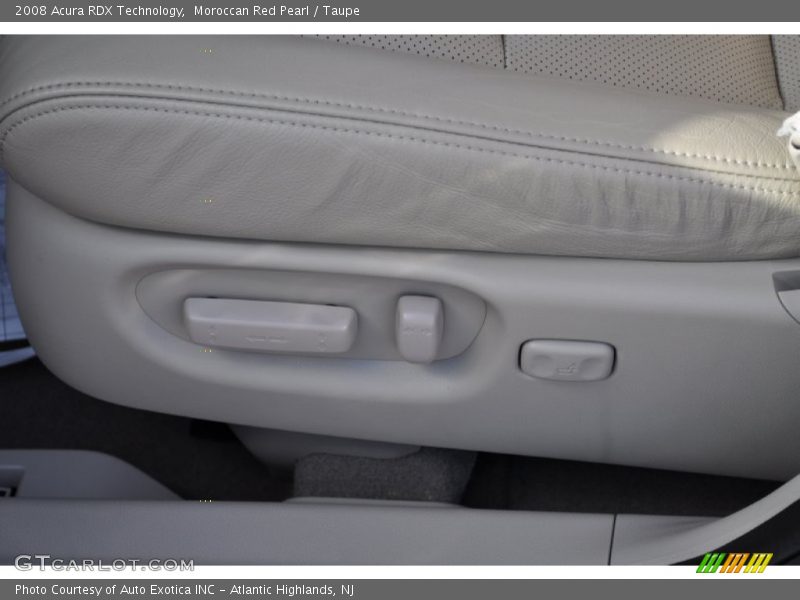 Moroccan Red Pearl / Taupe 2008 Acura RDX Technology