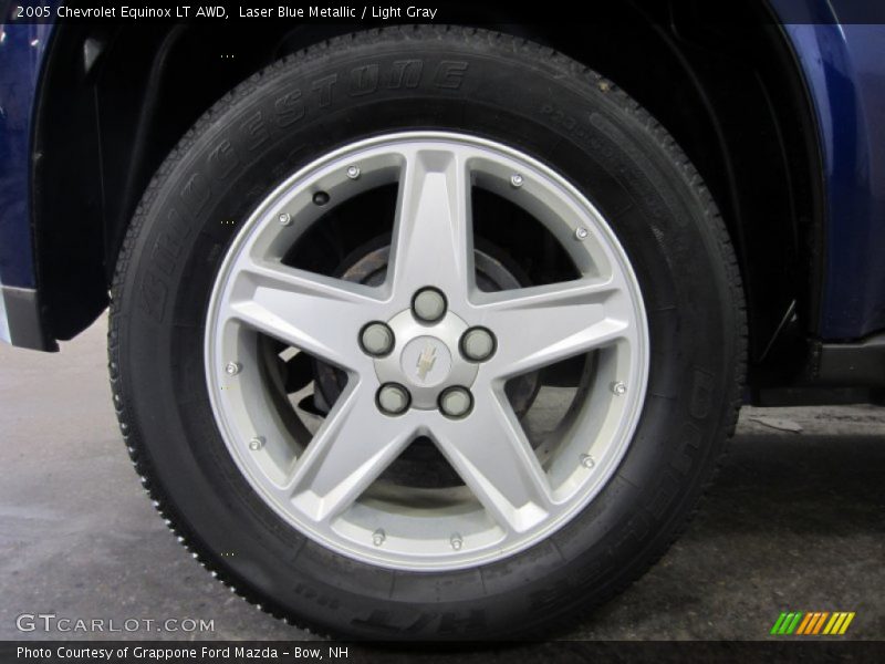 Laser Blue Metallic / Light Gray 2005 Chevrolet Equinox LT AWD