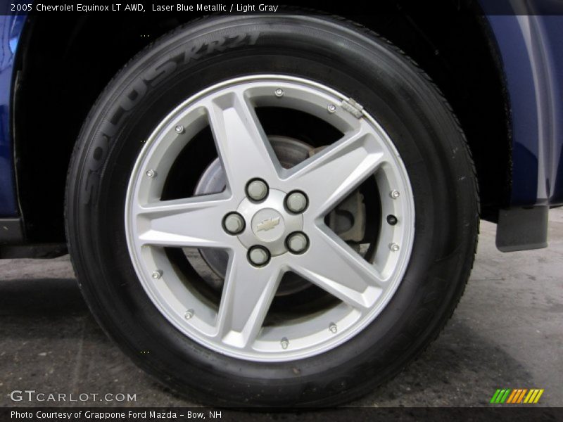 Laser Blue Metallic / Light Gray 2005 Chevrolet Equinox LT AWD