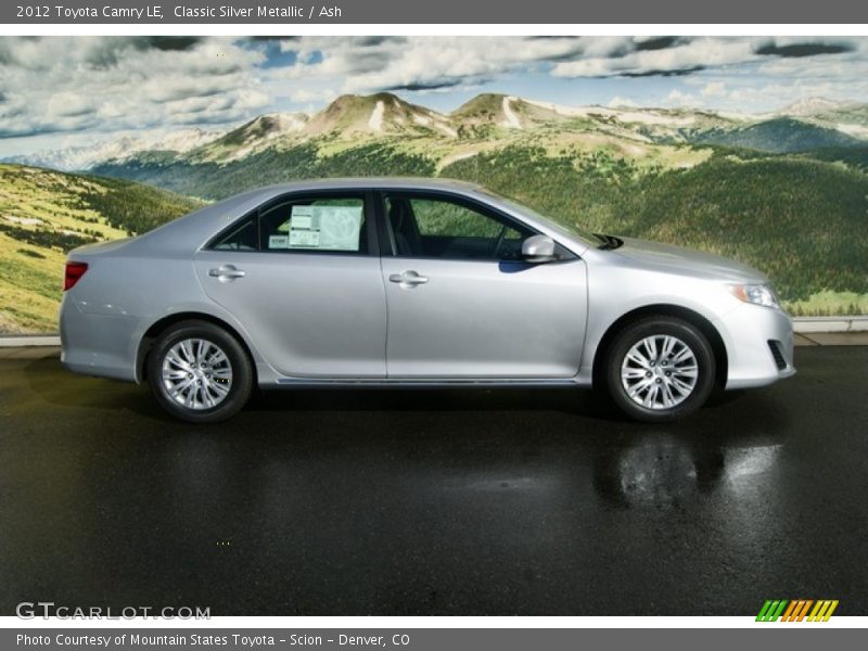  2012 Camry LE Classic Silver Metallic
