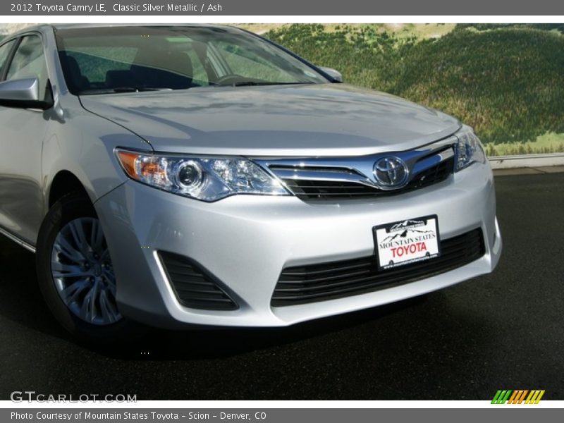  2012 Camry LE Classic Silver Metallic