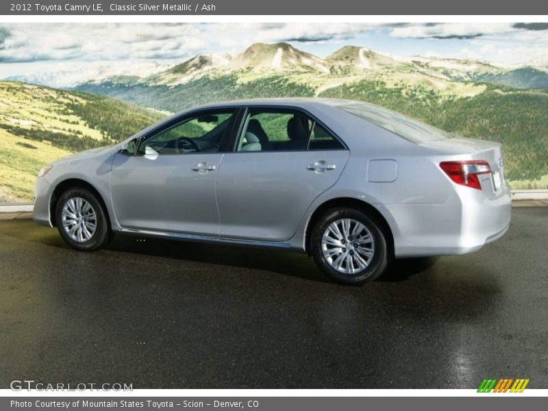  2012 Camry LE Classic Silver Metallic