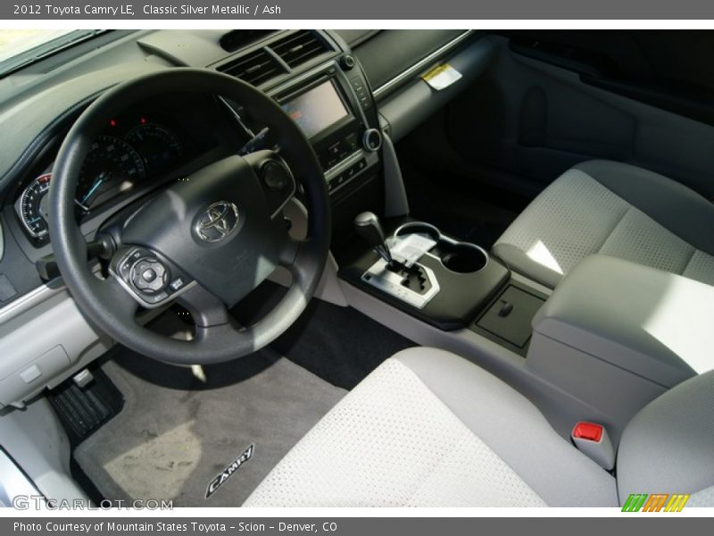  2012 Camry LE Ash Interior