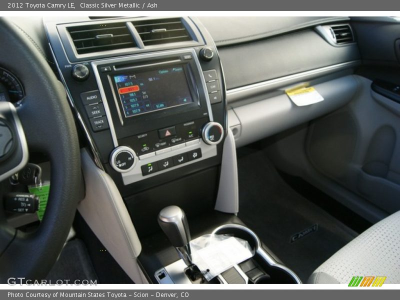Classic Silver Metallic / Ash 2012 Toyota Camry LE