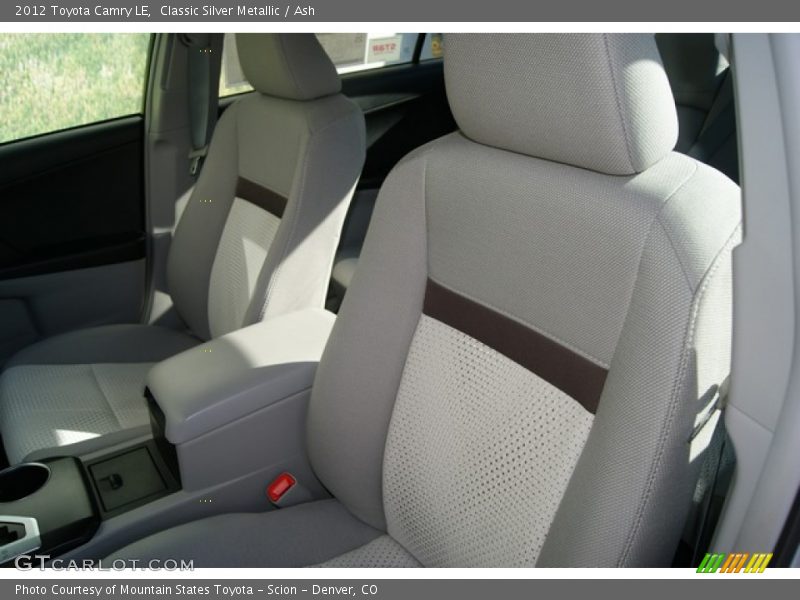  2012 Camry LE Ash Interior
