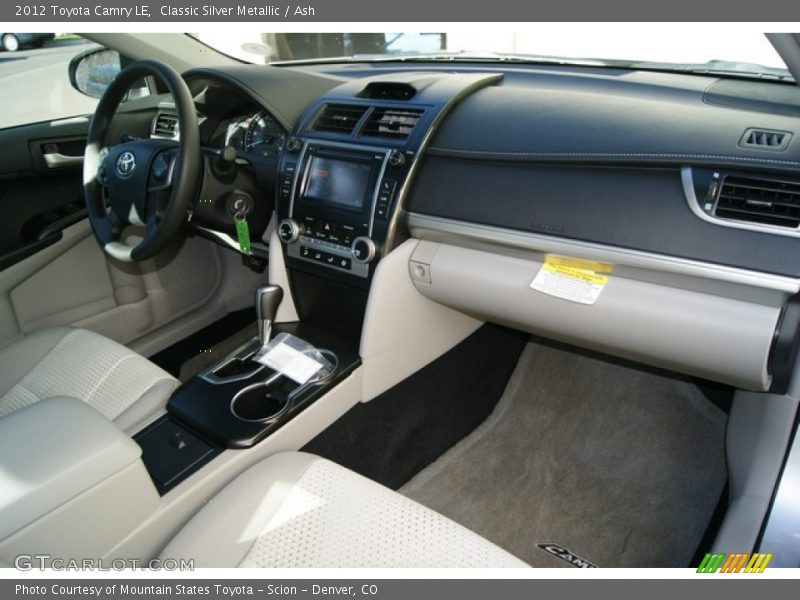 Dashboard of 2012 Camry LE