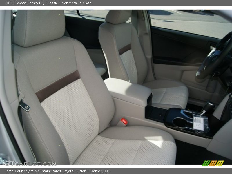  2012 Camry LE Ash Interior