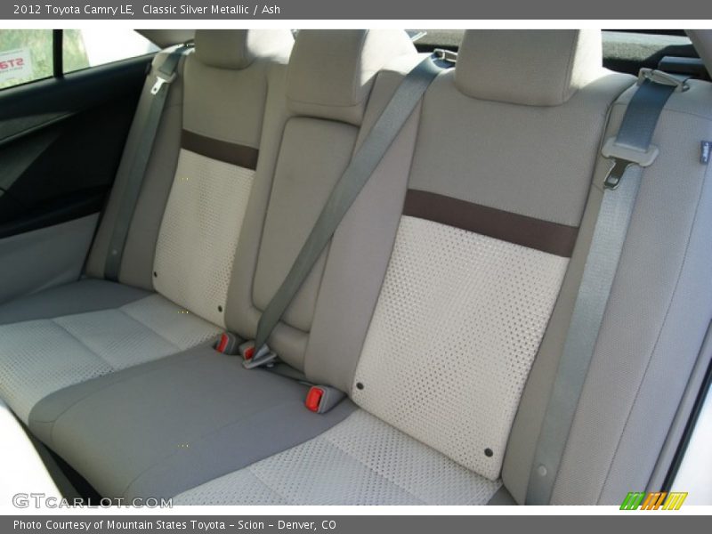  2012 Camry LE Ash Interior