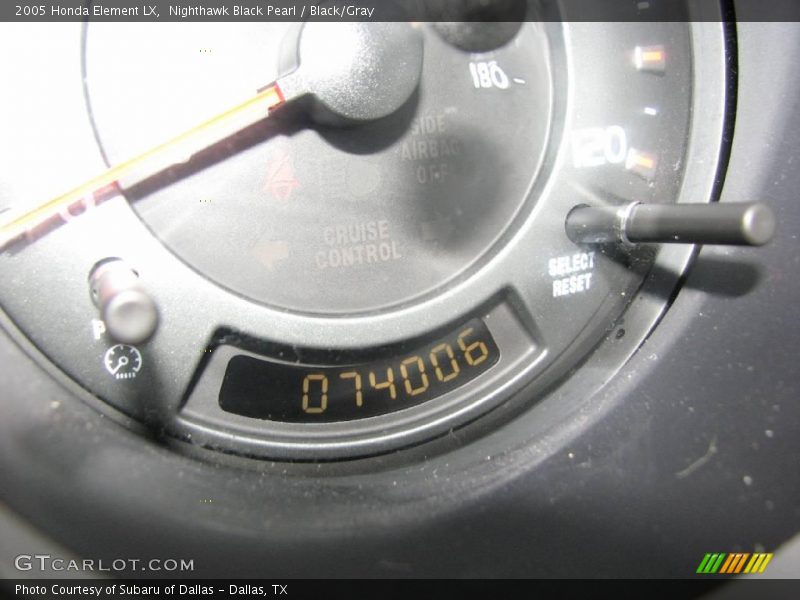 Nighthawk Black Pearl / Black/Gray 2005 Honda Element LX