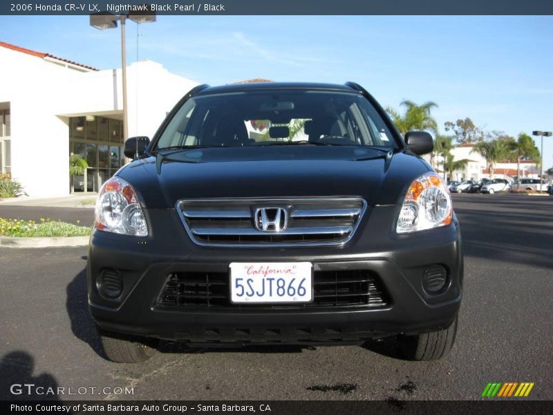 Nighthawk Black Pearl / Black 2006 Honda CR-V LX