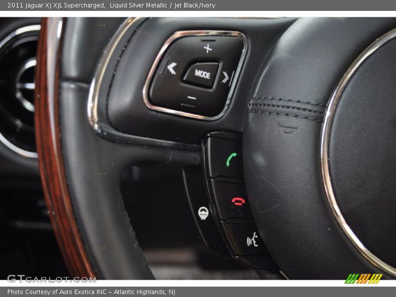 Controls of 2011 XJ XJL Supercharged
