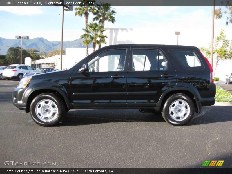 Nighthawk Black Pearl / Black 2006 Honda CR-V LX