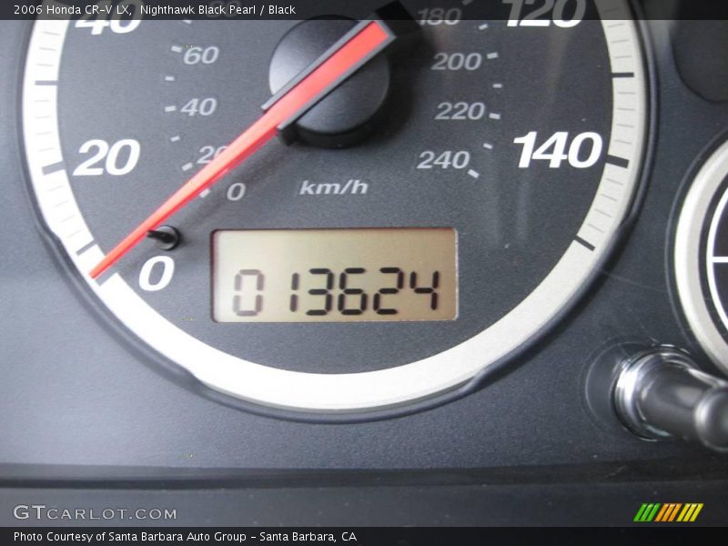 Nighthawk Black Pearl / Black 2006 Honda CR-V LX