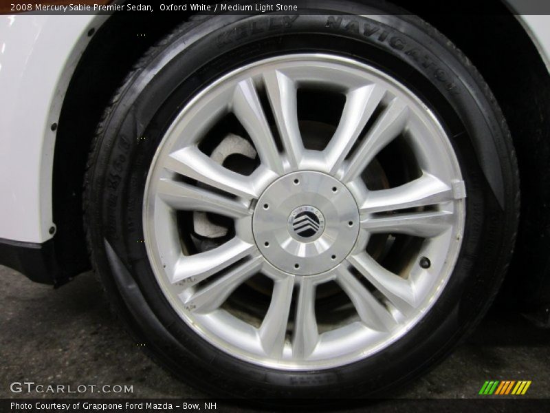Oxford White / Medium Light Stone 2008 Mercury Sable Premier Sedan