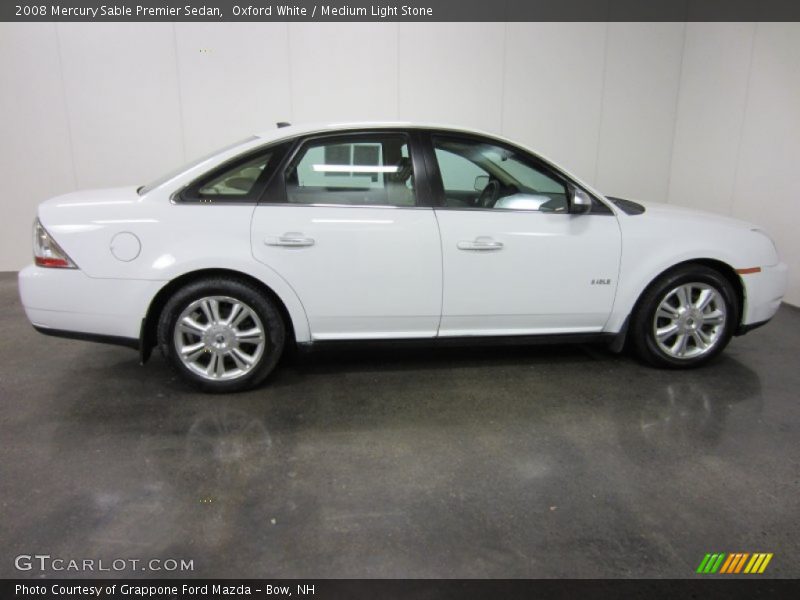 Oxford White / Medium Light Stone 2008 Mercury Sable Premier Sedan