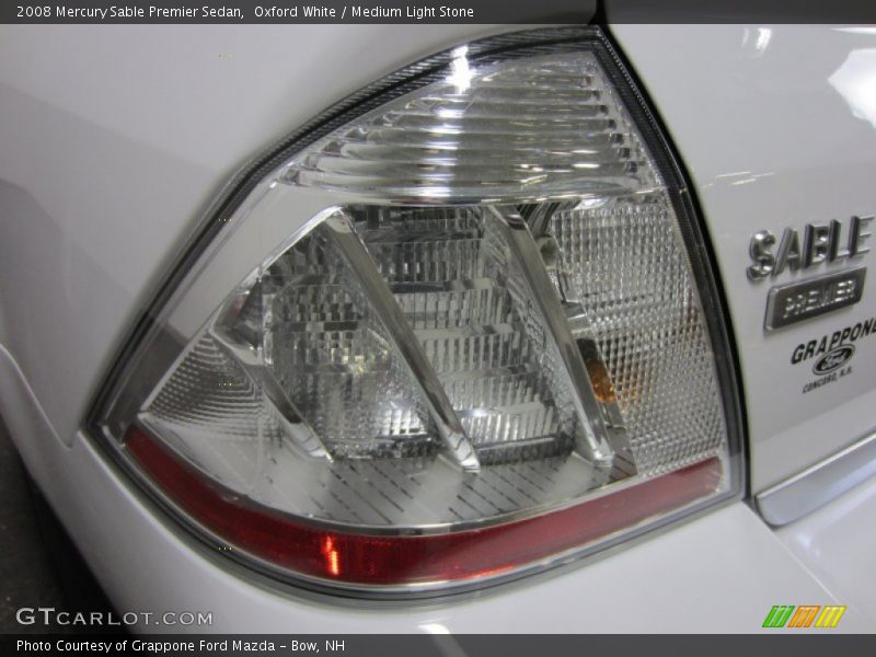 Oxford White / Medium Light Stone 2008 Mercury Sable Premier Sedan