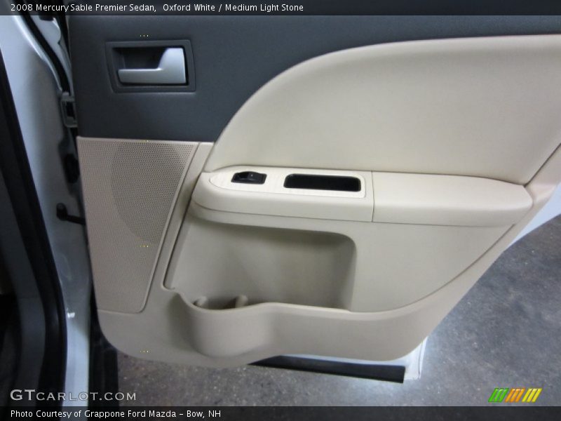 Oxford White / Medium Light Stone 2008 Mercury Sable Premier Sedan