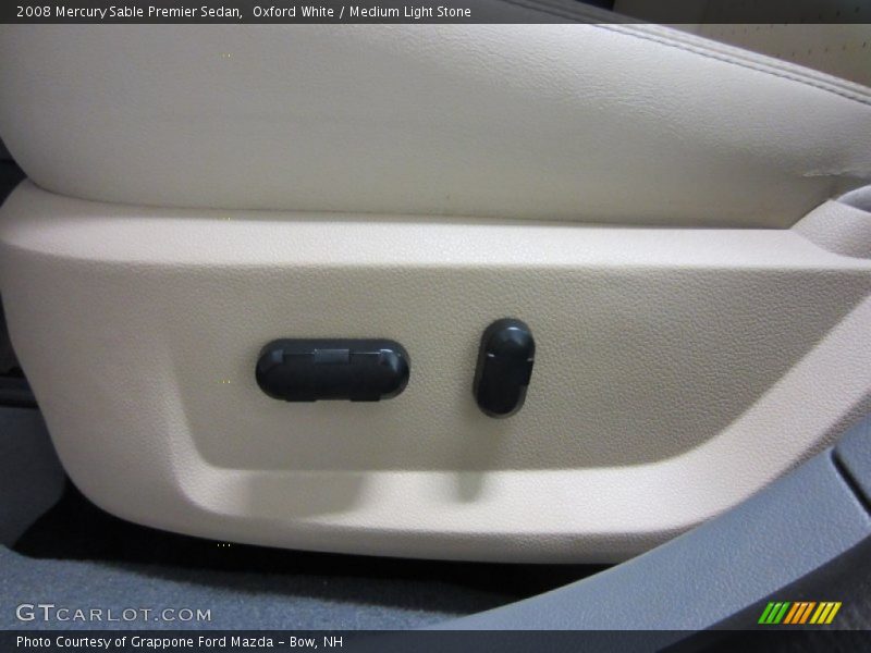 Oxford White / Medium Light Stone 2008 Mercury Sable Premier Sedan