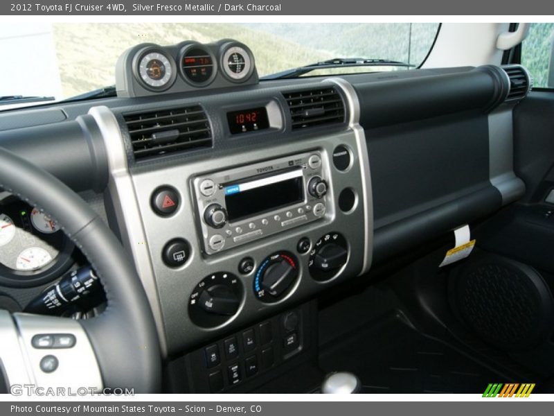 Silver Fresco Metallic / Dark Charcoal 2012 Toyota FJ Cruiser 4WD
