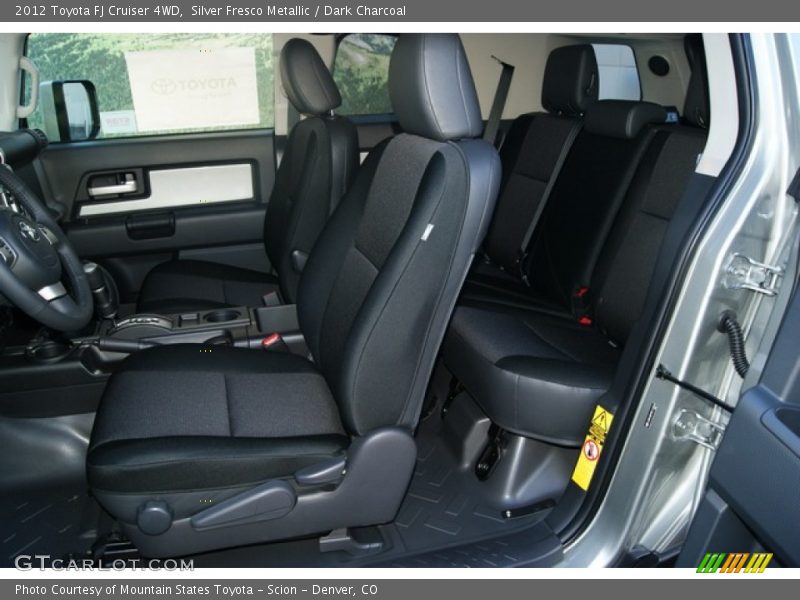 Silver Fresco Metallic / Dark Charcoal 2012 Toyota FJ Cruiser 4WD