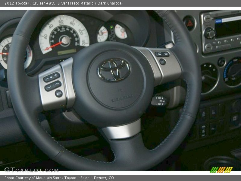 Silver Fresco Metallic / Dark Charcoal 2012 Toyota FJ Cruiser 4WD
