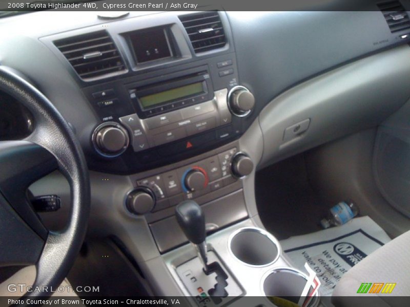 Cypress Green Pearl / Ash Gray 2008 Toyota Highlander 4WD