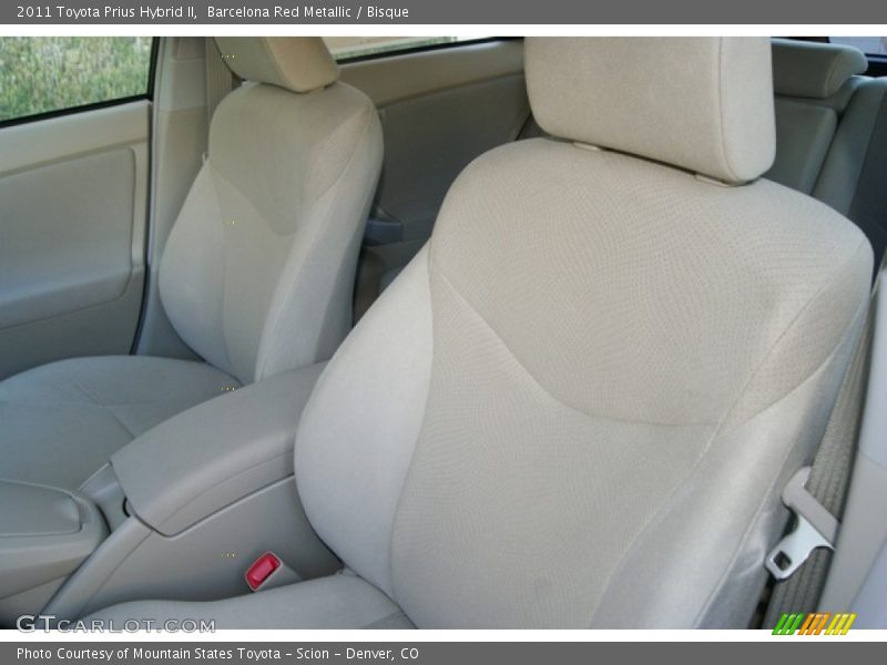 Barcelona Red Metallic / Bisque 2011 Toyota Prius Hybrid II