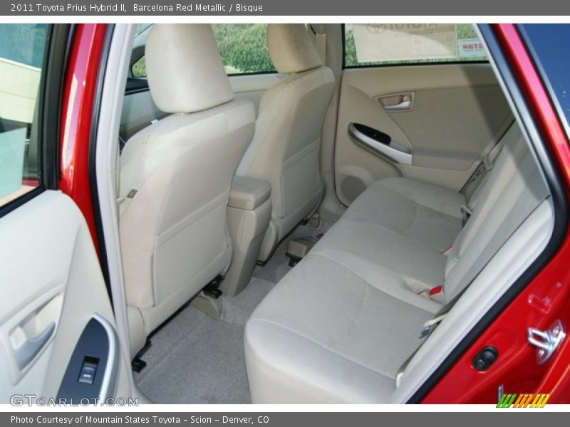 Barcelona Red Metallic / Bisque 2011 Toyota Prius Hybrid II