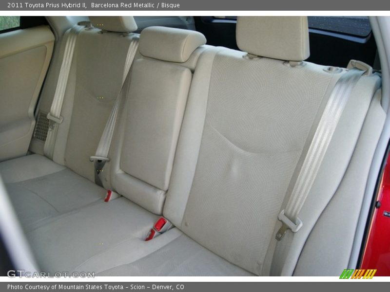 Barcelona Red Metallic / Bisque 2011 Toyota Prius Hybrid II