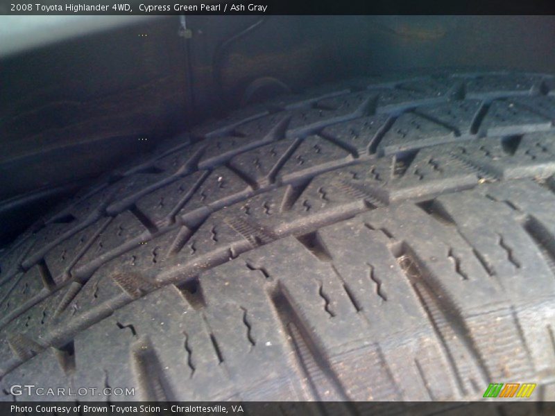 Cypress Green Pearl / Ash Gray 2008 Toyota Highlander 4WD