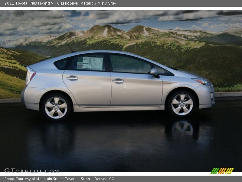 Classic Silver Metallic / Misty Gray 2011 Toyota Prius Hybrid V