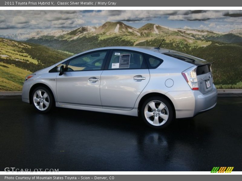 Classic Silver Metallic / Misty Gray 2011 Toyota Prius Hybrid V