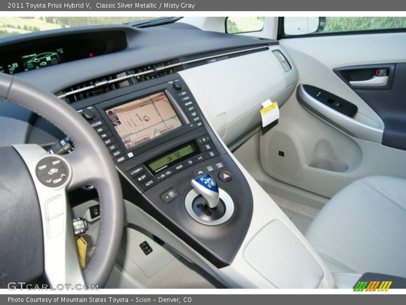 Classic Silver Metallic / Misty Gray 2011 Toyota Prius Hybrid V