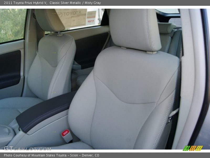 Classic Silver Metallic / Misty Gray 2011 Toyota Prius Hybrid V