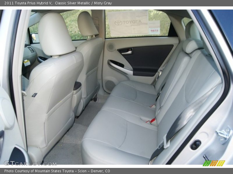 Classic Silver Metallic / Misty Gray 2011 Toyota Prius Hybrid V