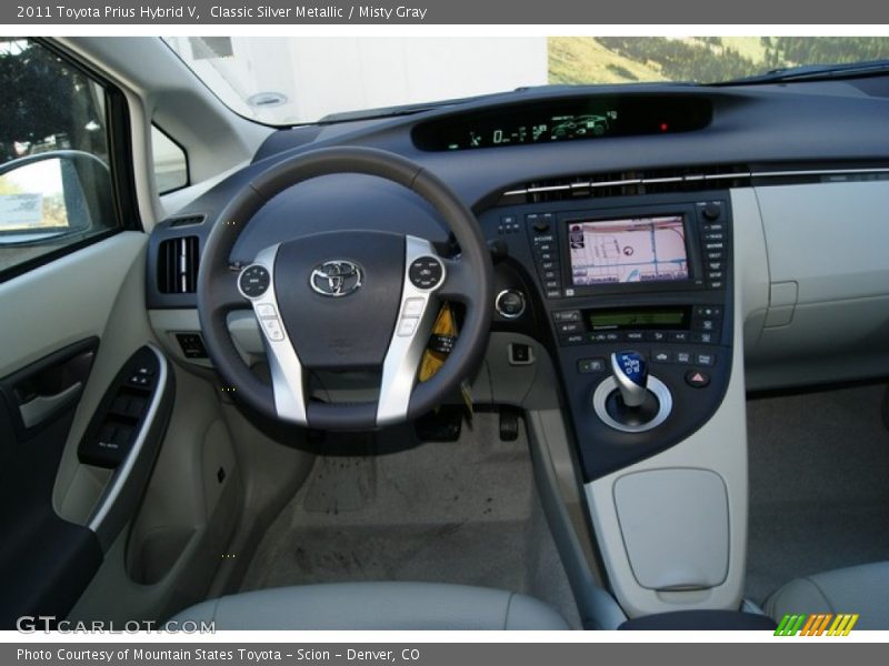 Classic Silver Metallic / Misty Gray 2011 Toyota Prius Hybrid V