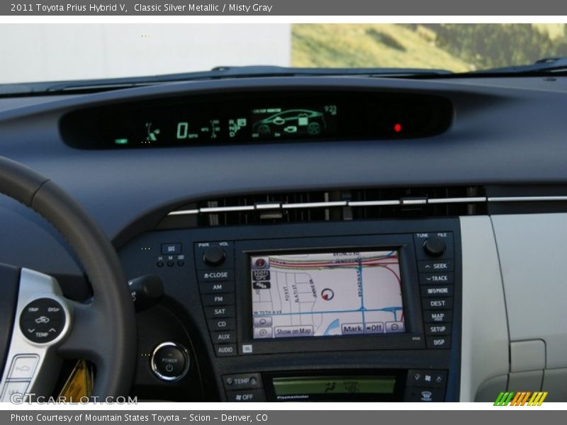 Classic Silver Metallic / Misty Gray 2011 Toyota Prius Hybrid V