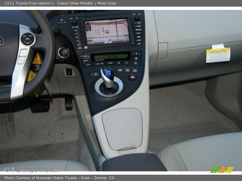 Classic Silver Metallic / Misty Gray 2011 Toyota Prius Hybrid V