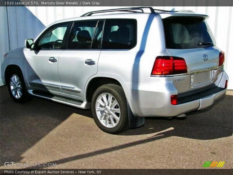 Mercury Silver Metallic / Dark Gray 2010 Lexus LX 570