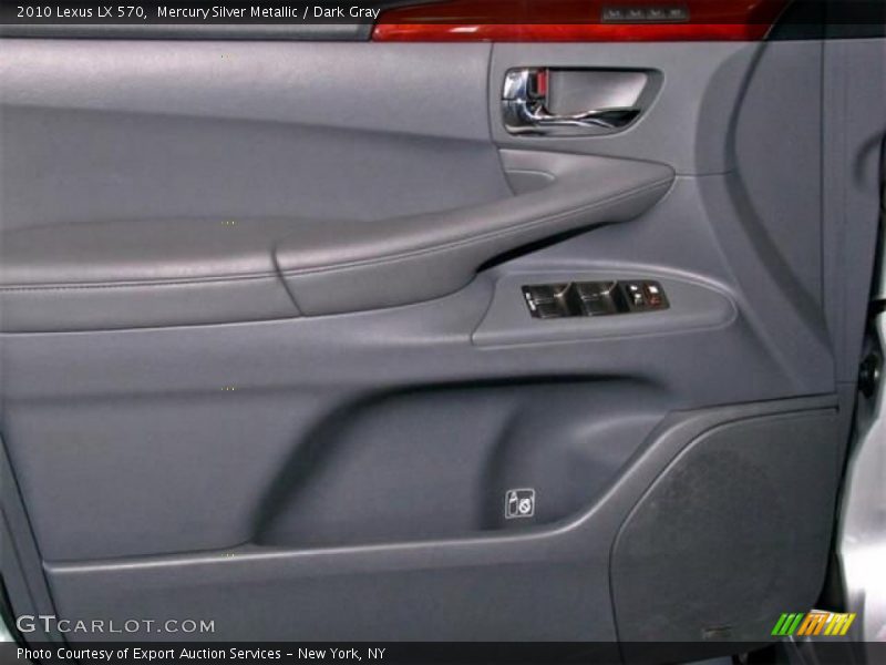 Mercury Silver Metallic / Dark Gray 2010 Lexus LX 570