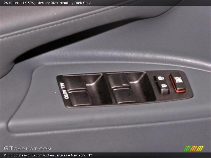 Mercury Silver Metallic / Dark Gray 2010 Lexus LX 570